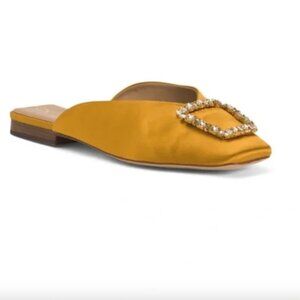 NW0T SAM EDELMAN Lavina Buckle Mule Flats